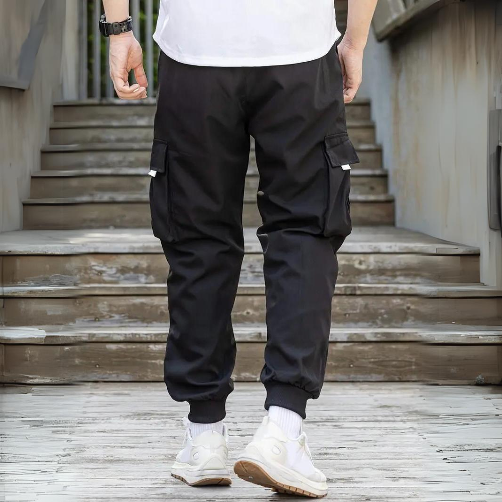 ATHANASIOS - Stylish Men's Cargo Pants with Trendy Drawstring Waist