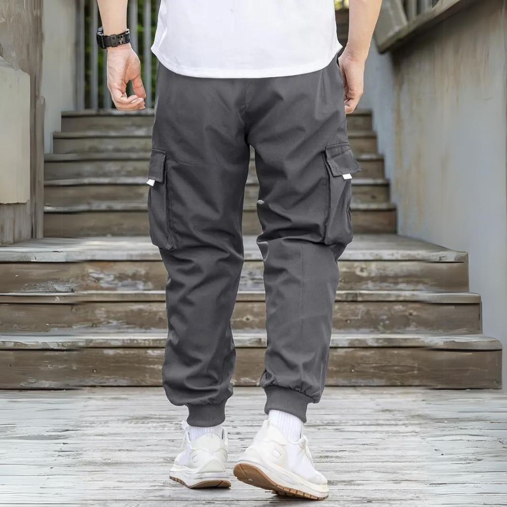 ATHANASIOS - Stylish Men's Cargo Pants with Trendy Drawstring Waist
