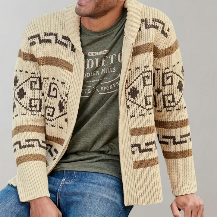 Isto - Gilet rétro stylé pour hommes au look intemporel