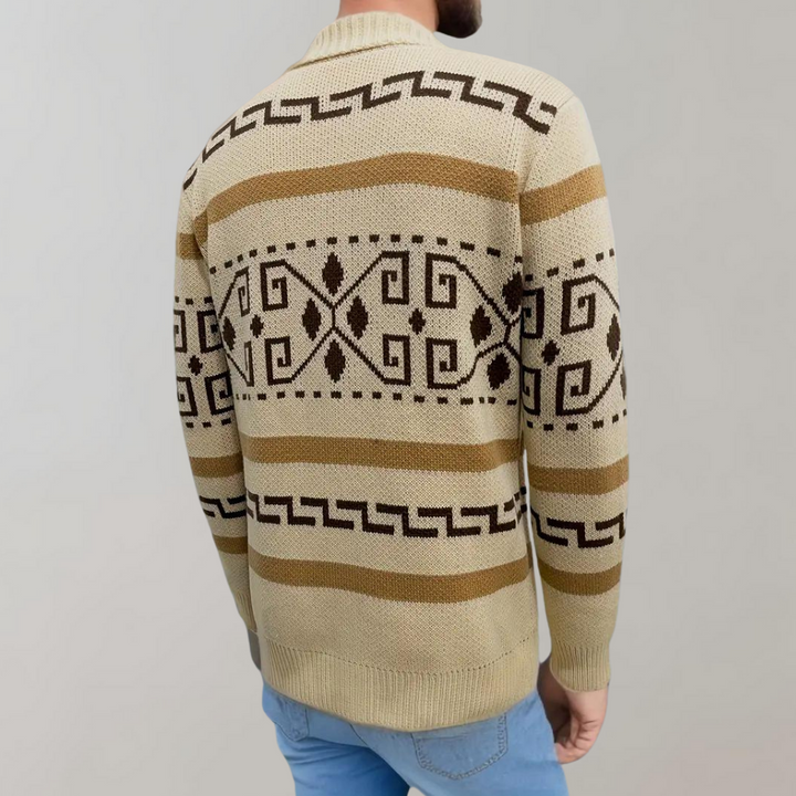 Isto - Gilet rétro stylé pour hommes au look intemporel
