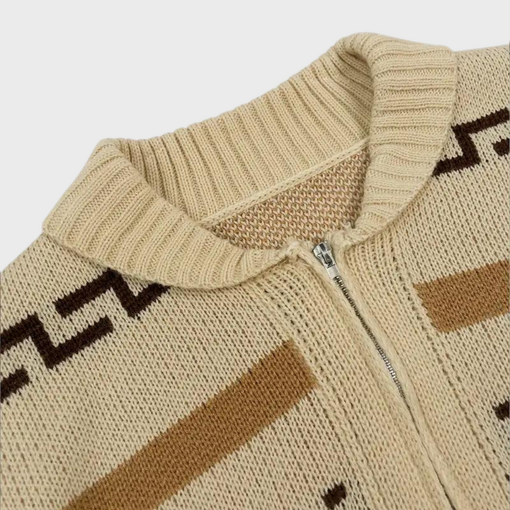 Isto - Gilet rétro stylé pour hommes au look intemporel