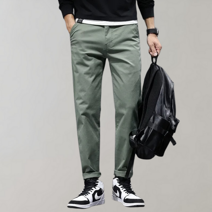 Mads - Pantalon chino à la mode et confortable pour homme
