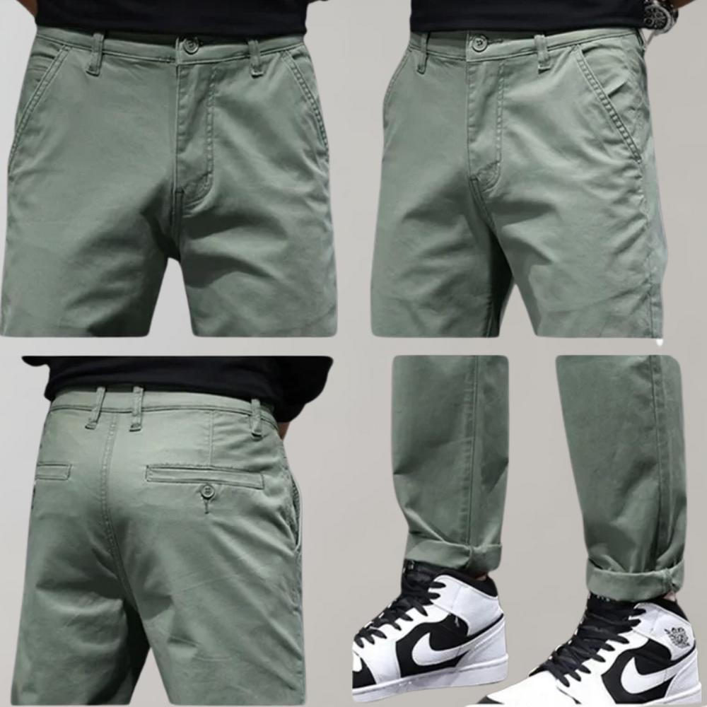Mads - Pantalon chino à la mode et confortable pour homme