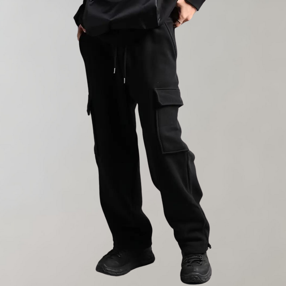 Birk - Pantalon cargo homme stylé avec multiples poches pratiques
