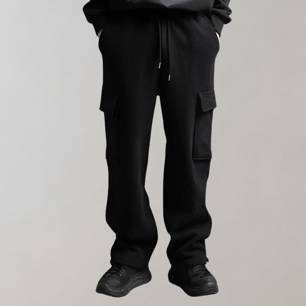 Birk - Pantalon cargo homme stylé avec multiples poches pratiques