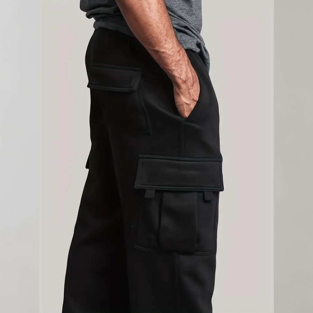 Birk - Pantalon cargo homme stylé avec multiples poches pratiques