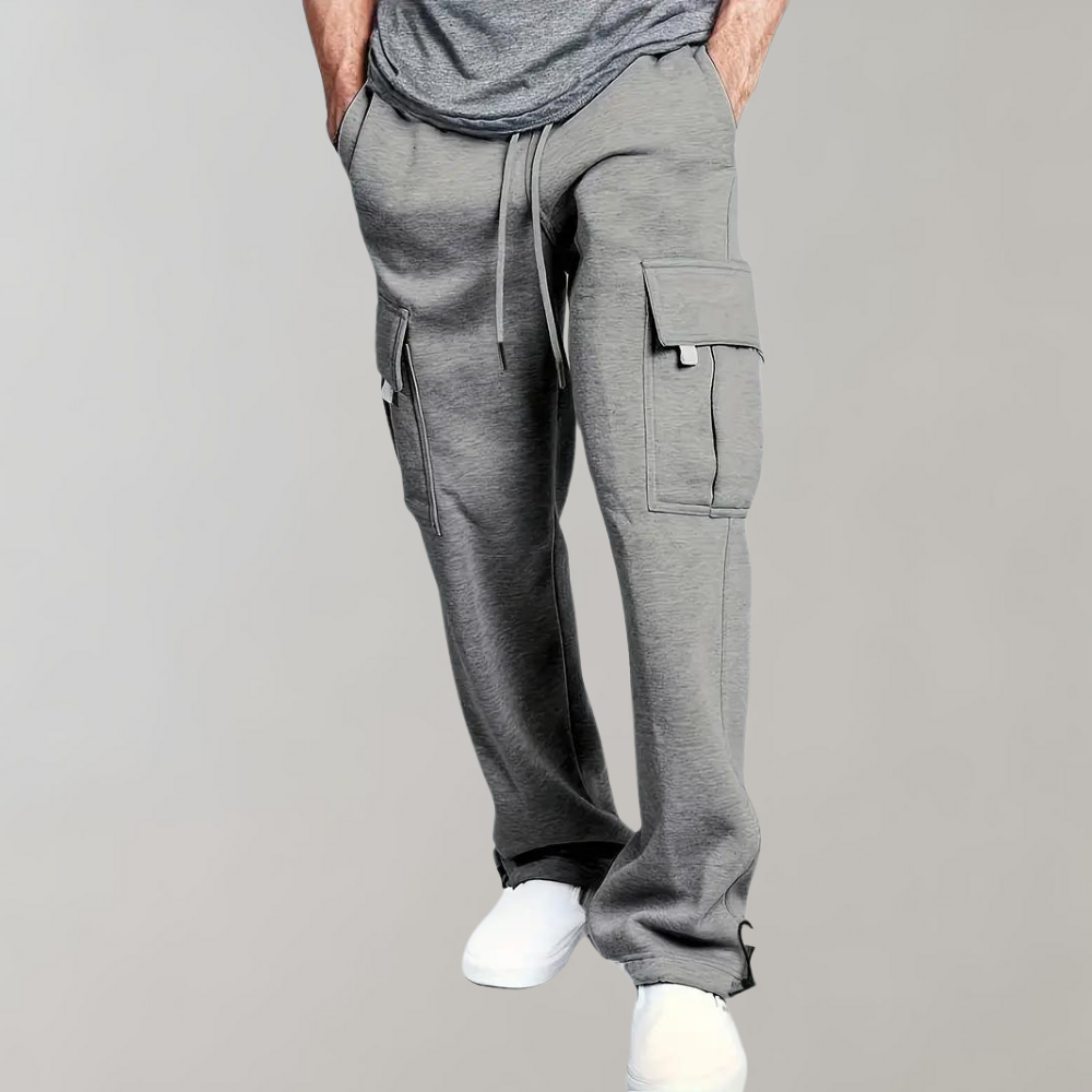 Birk - Pantalon cargo homme stylé avec multiples poches pratiques