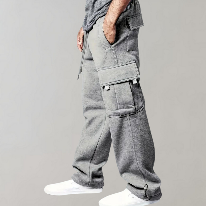 Birk - Pantalon cargo homme stylé avec multiples poches pratiques