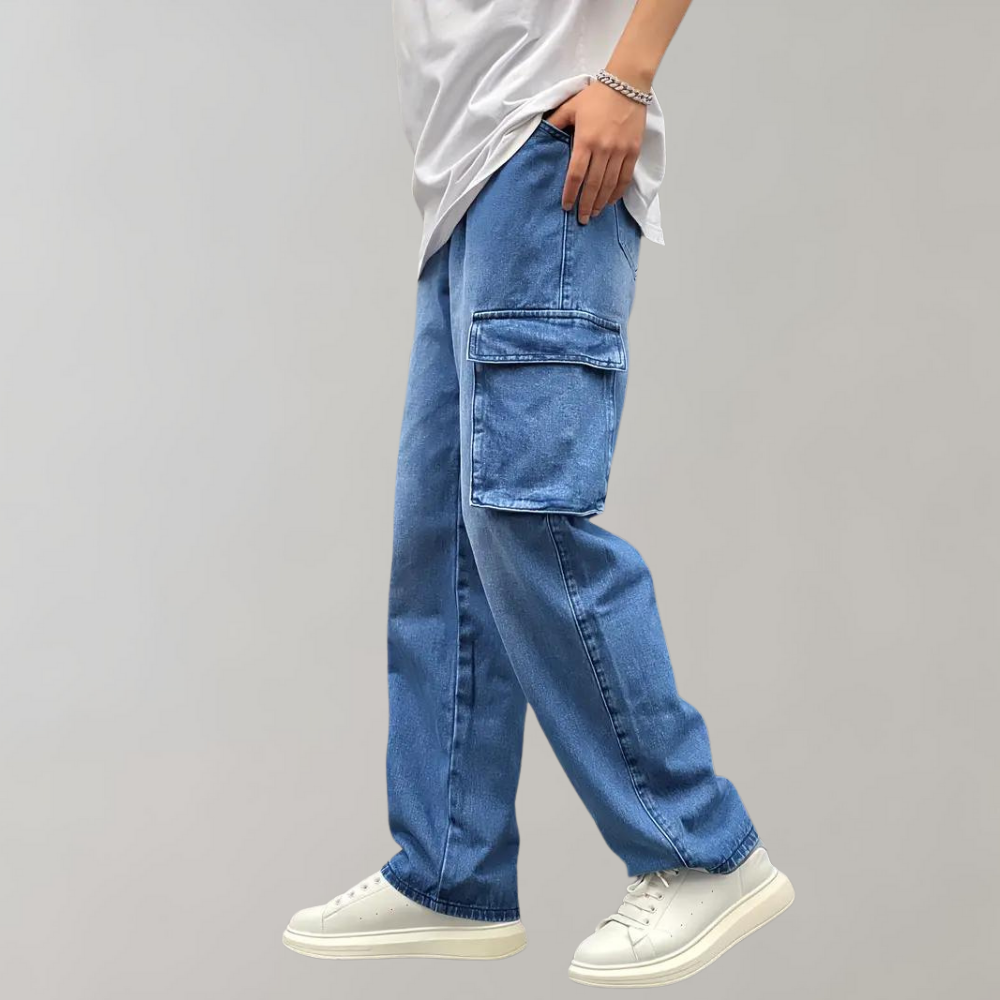 Hjalte - Stylish Cargo Pants with Practical Multiple Pockets