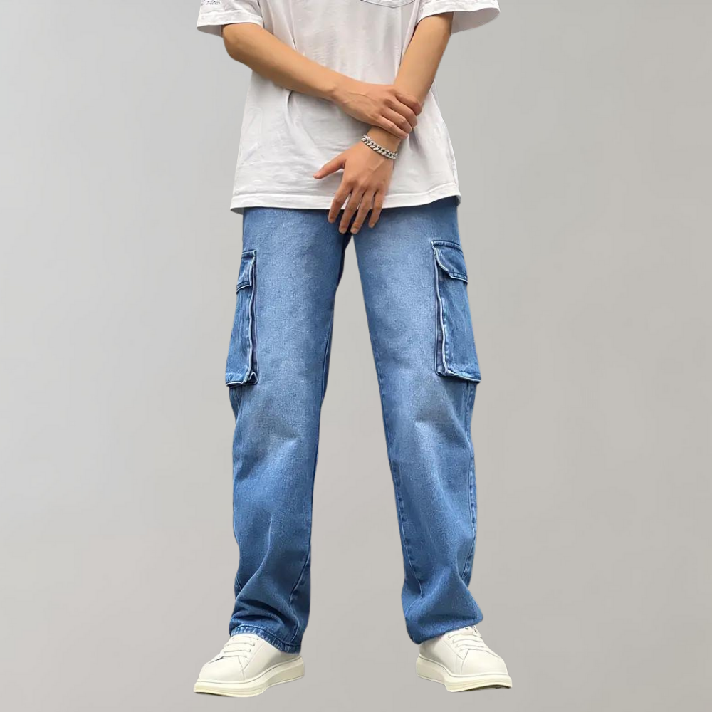Hjalte - Stylish Cargo Pants with Practical Multiple Pockets