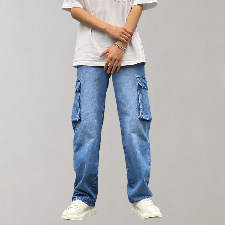 Hjalte - Stylish Cargo Pants with Practical Multiple Pockets
