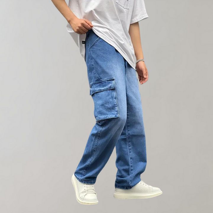 Hjalte - Stylish Cargo Pants with Practical Multiple Pockets