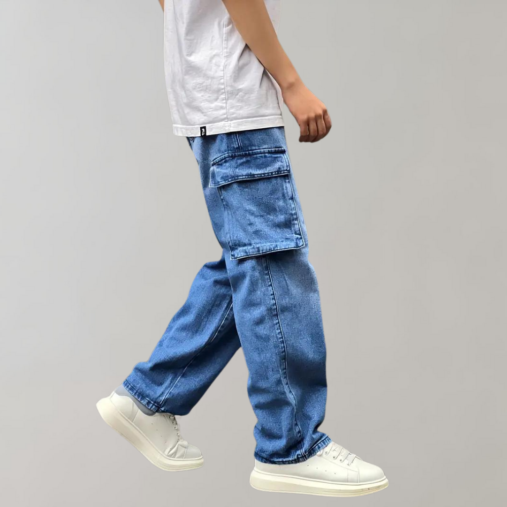 Hjalte - Stylish Cargo Pants with Practical Multiple Pockets