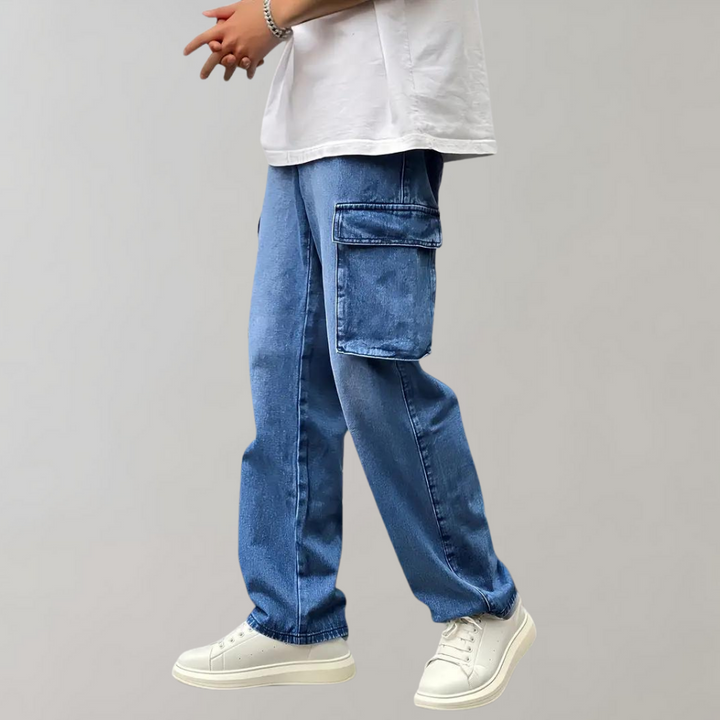 Hjalte - Stylish Cargo Pants with Practical Multiple Pockets