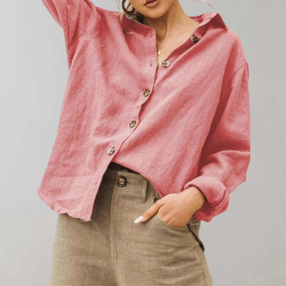 Celine - Stilvolle Damen Casual Bluse