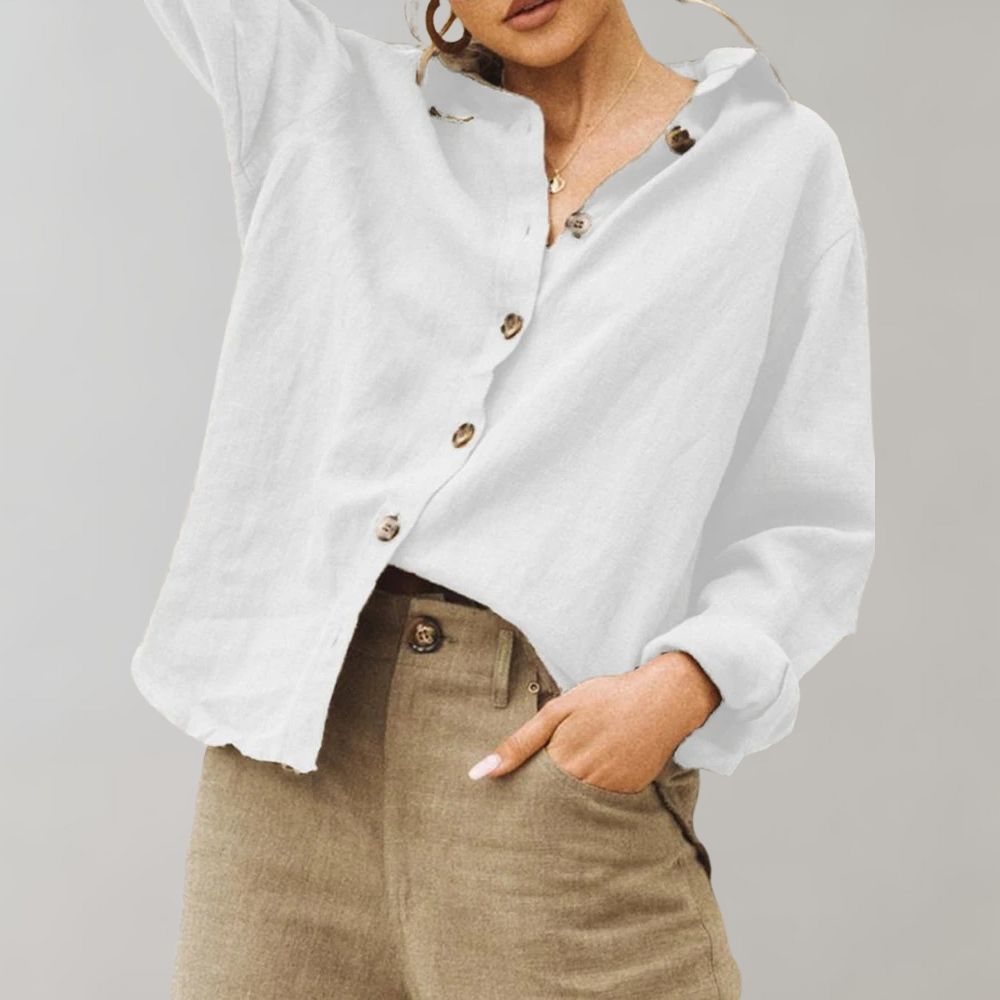 Celine - Stilvolle Damen Casual Bluse