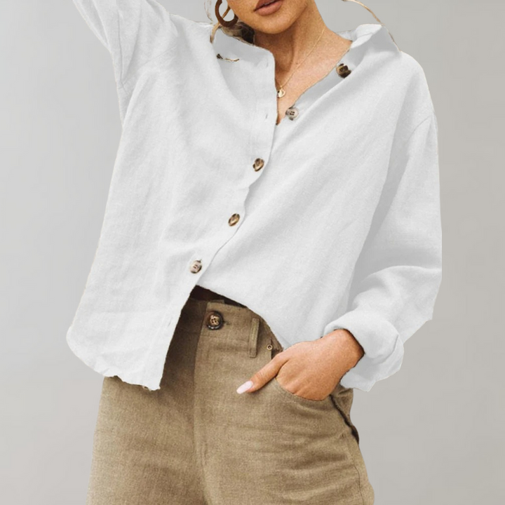 Celine - Stilvolle Damen Casual Bluse