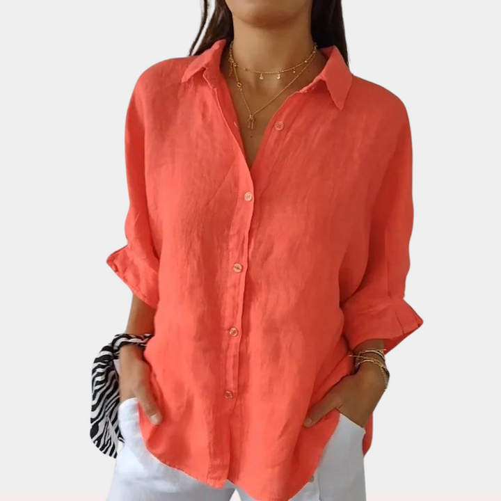 Liva - Blouse d’été décontractée et stylée pour femme