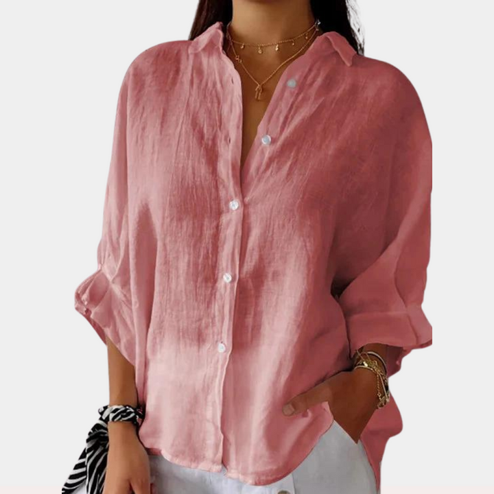 Liva - Blouse d’été décontractée et stylée pour femme