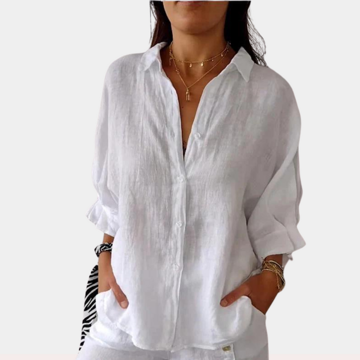 Liva - Blouse d’été décontractée et stylée pour femme