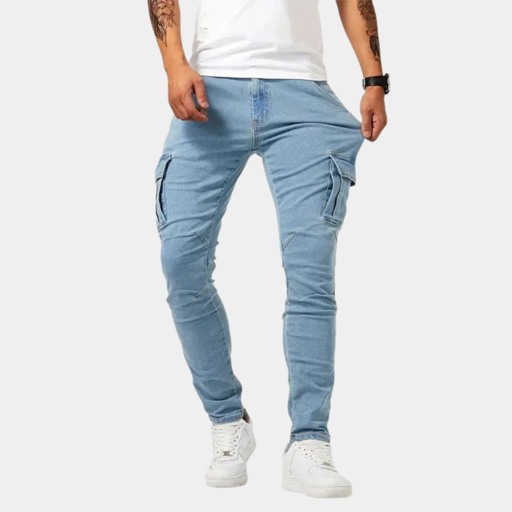 Amara - Bequeme Stretch-Cargohose für Männer