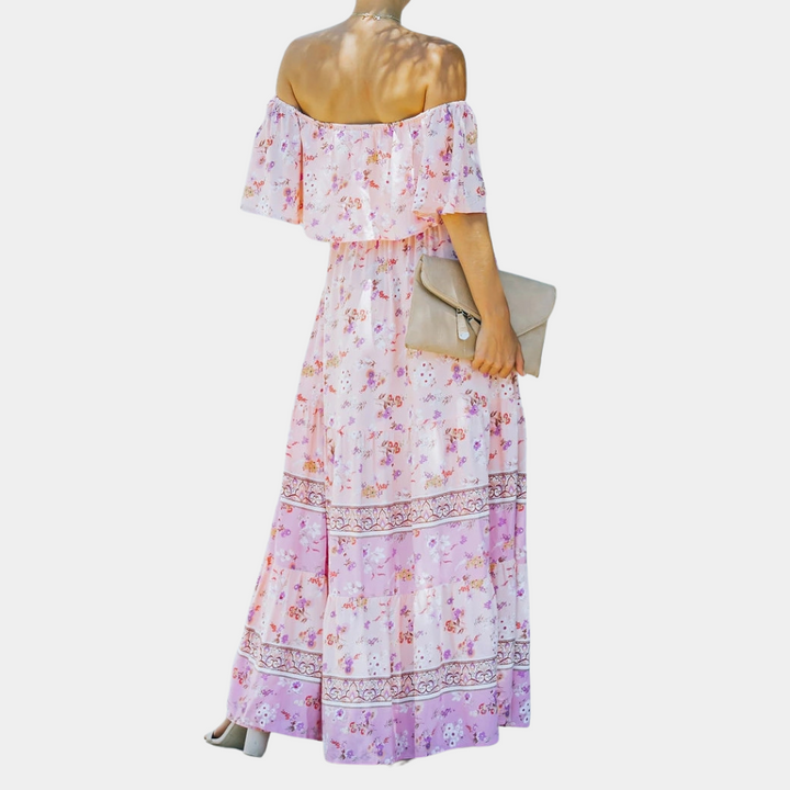 Claire - Robe maxi à la mode pour femmes avec un look tendance