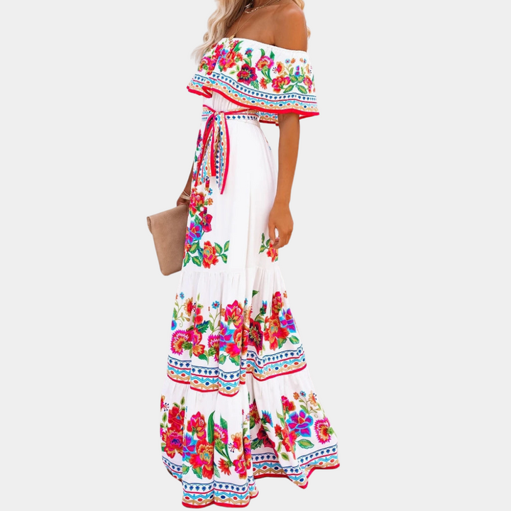 Claire - Robe maxi à la mode pour femmes avec un look tendance