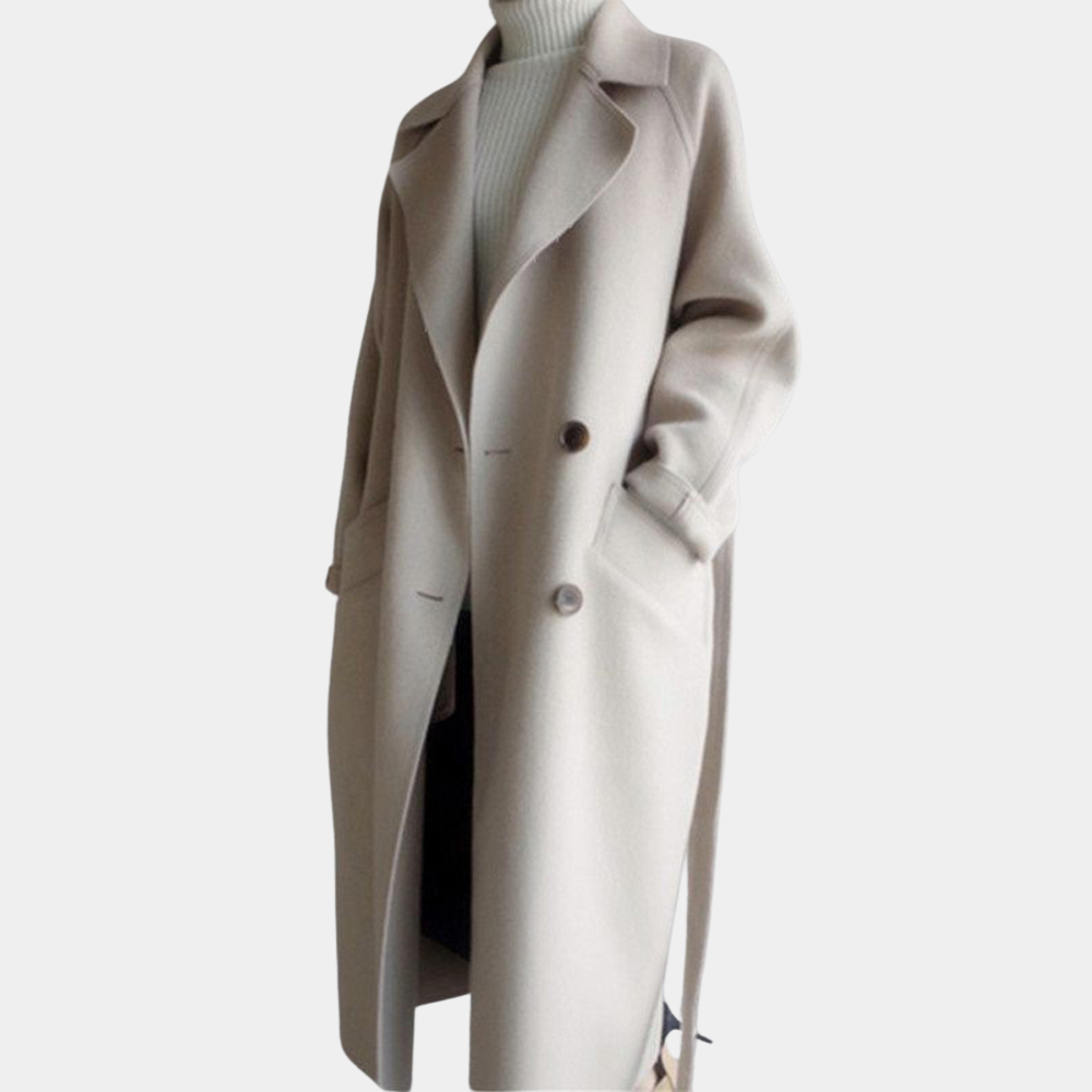 Manteau long élégant pour femmes pour un look chic