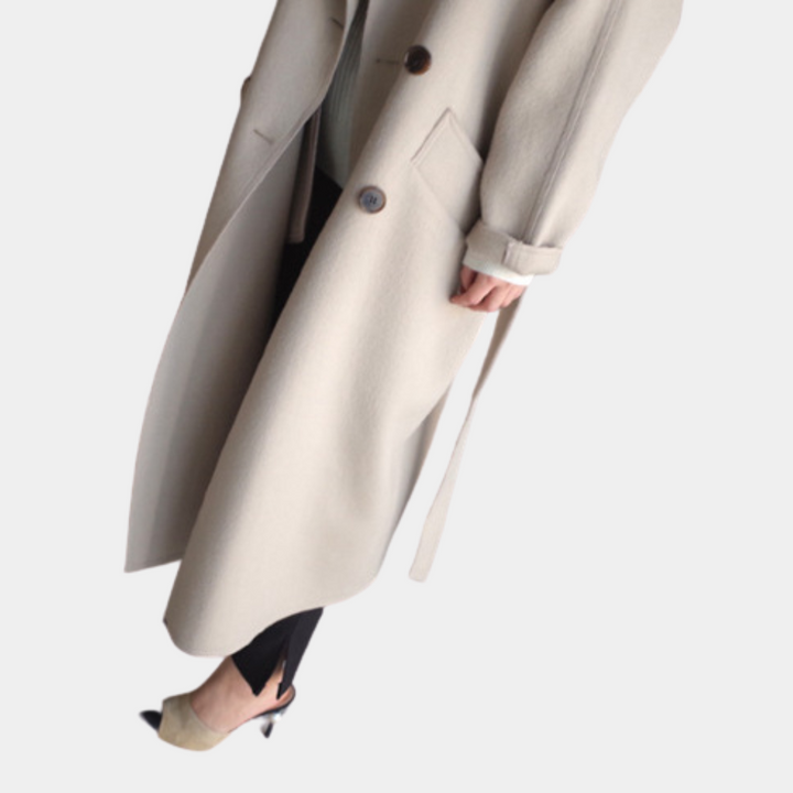 Manteau long élégant pour femmes pour un look chic