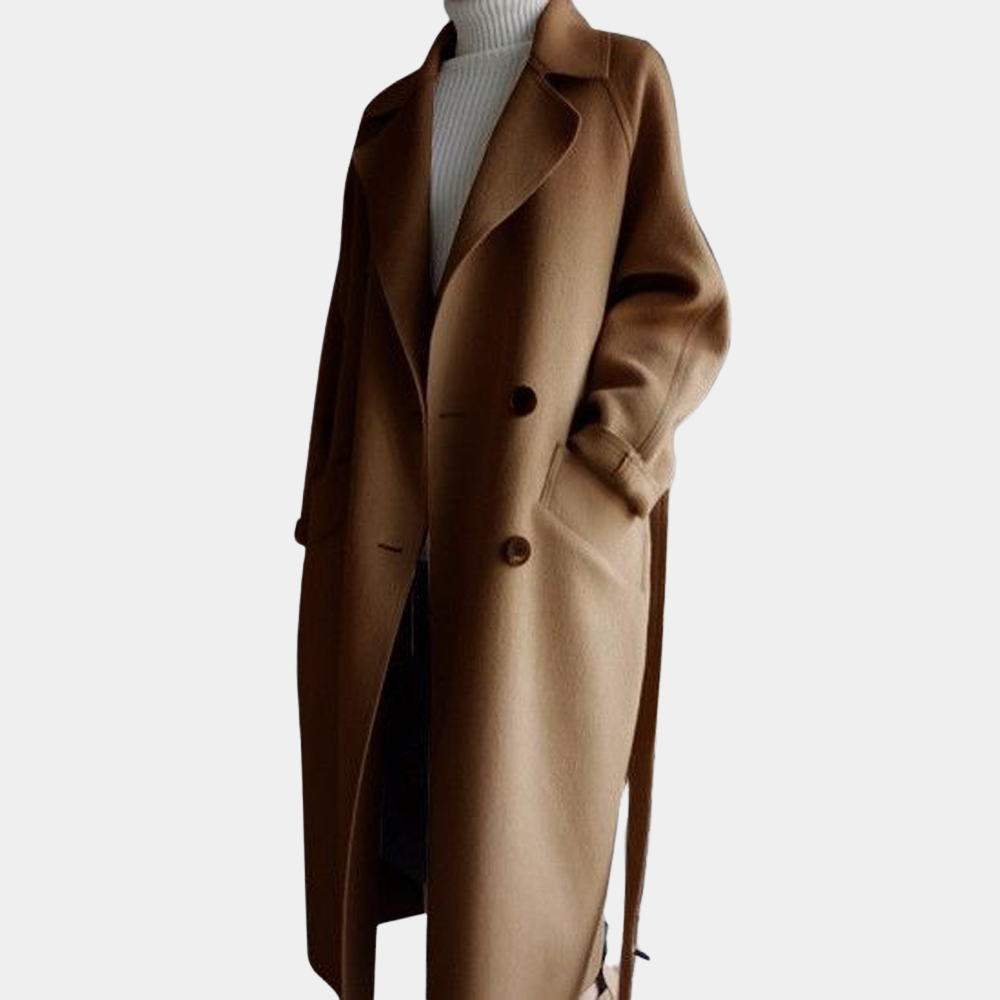 Manteau long élégant pour femmes pour un look chic