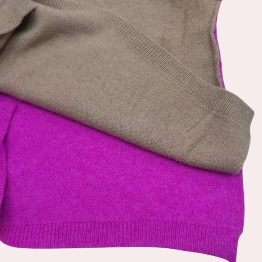 Stylish Colour Block Sweater for Women