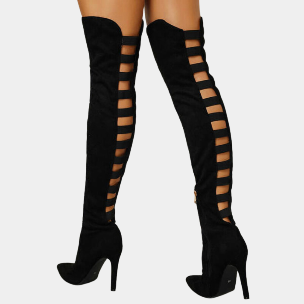 Elegant over-the-knee women's boots for a sophisticated look