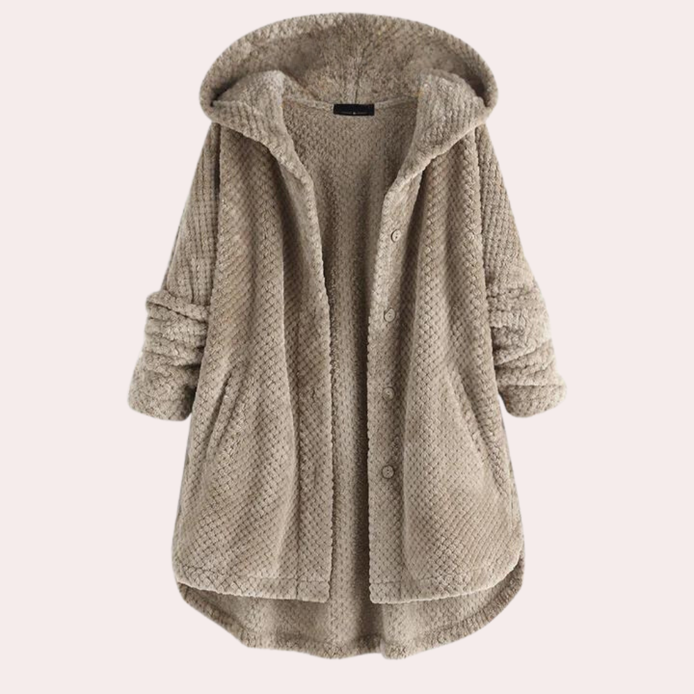 Veste femme chic avec capuche tendance