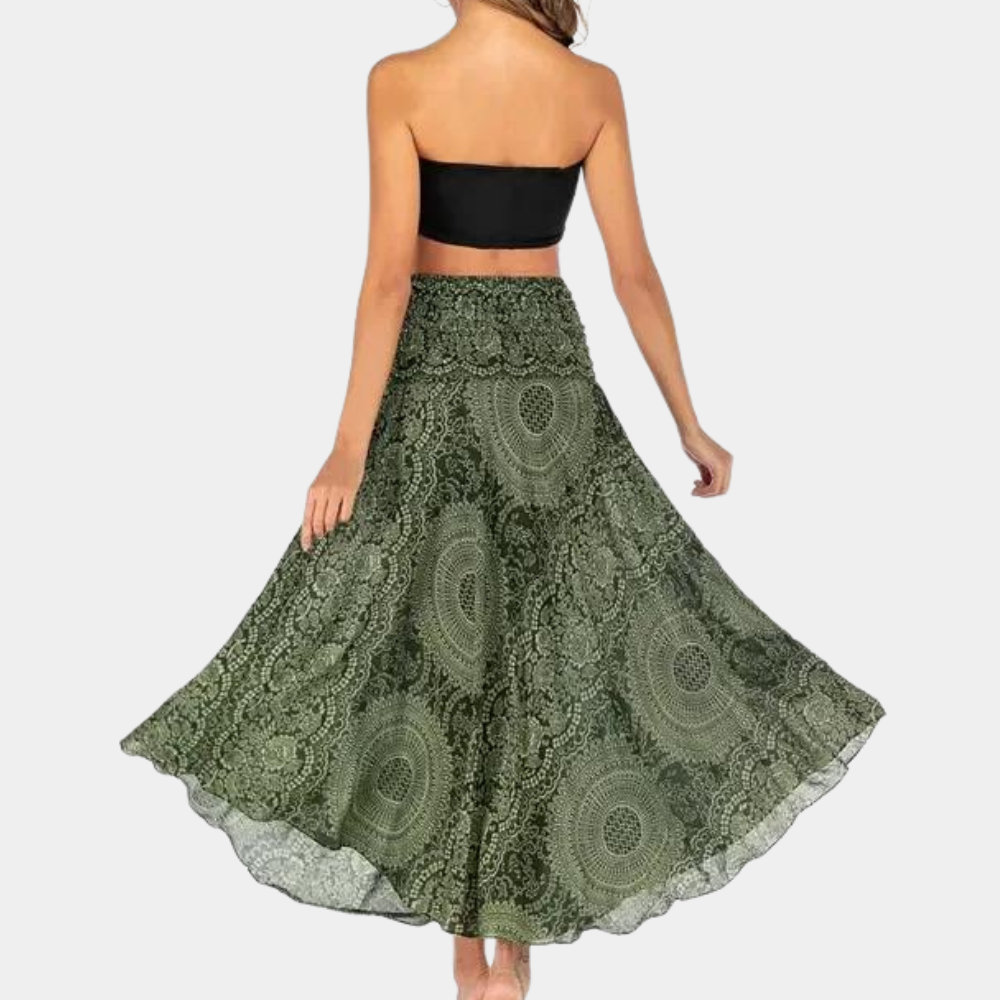 Jupe maxi bohème tendance pour femmes