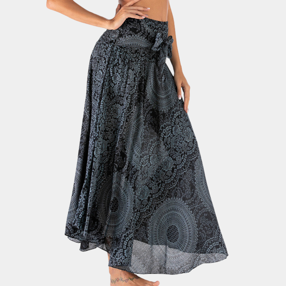 Jupe maxi bohème chic pour femme