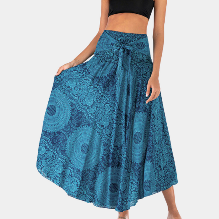Jupe maxi bohème chic pour femme