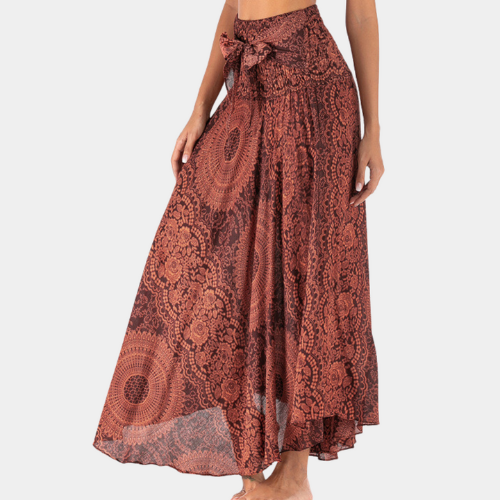 Jupe maxi bohème chic pour femme