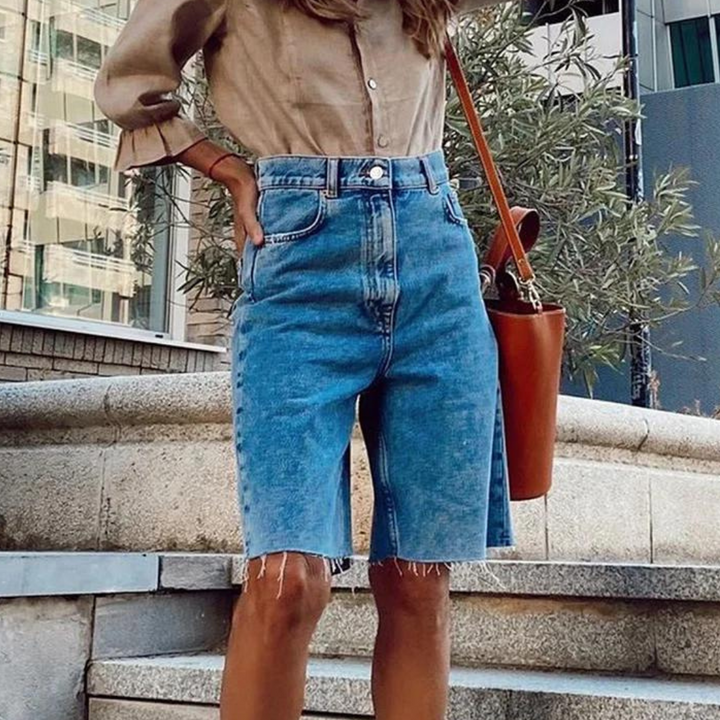 Dora - Shorts stylés à taille haute pour femmes