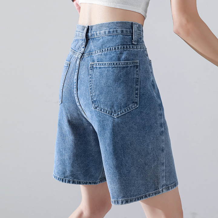 Liesel - Short en jean pour femmes à la mode avec une coupe tendance