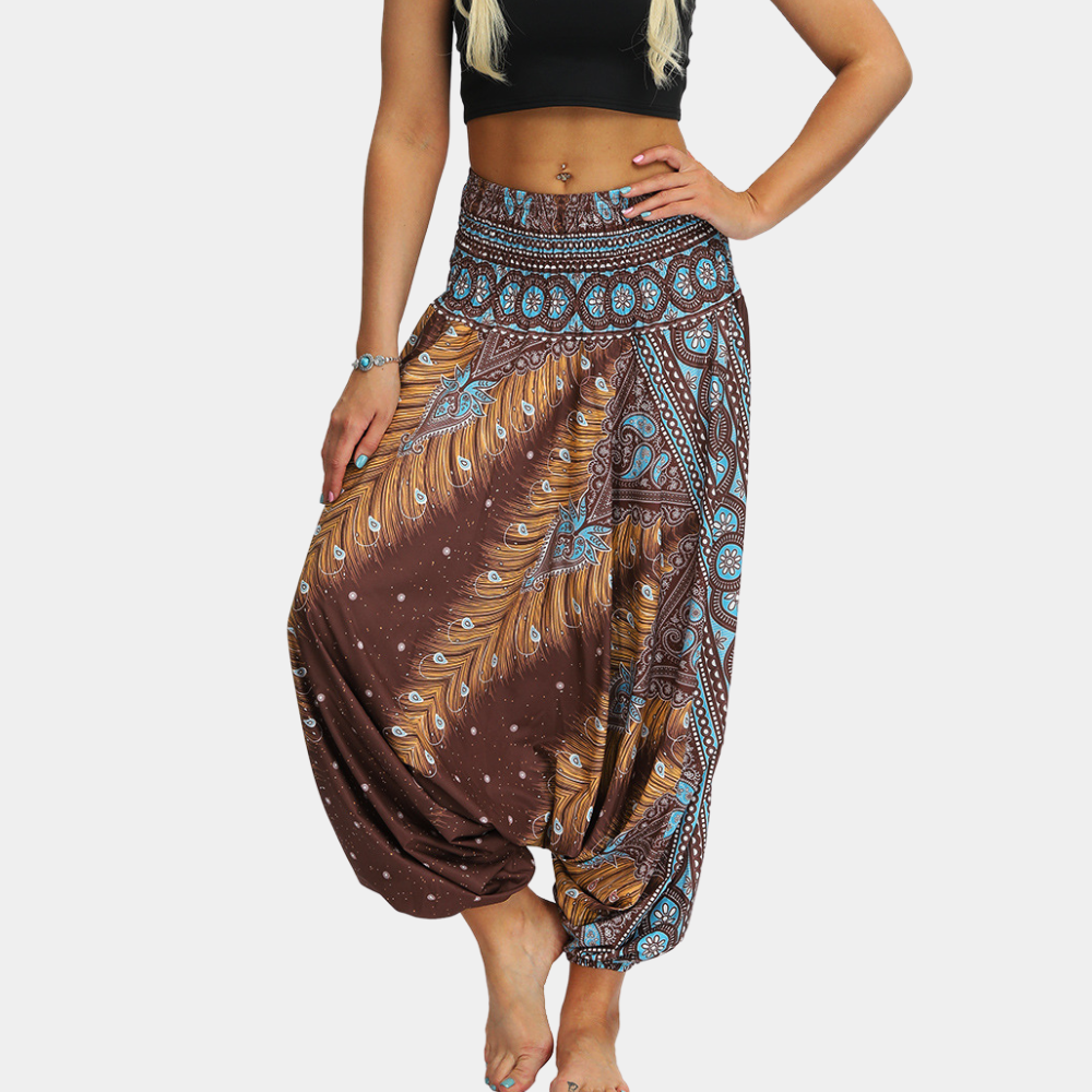 Eliska - Comfortable Relaxed Fit Yoga Pants for Women