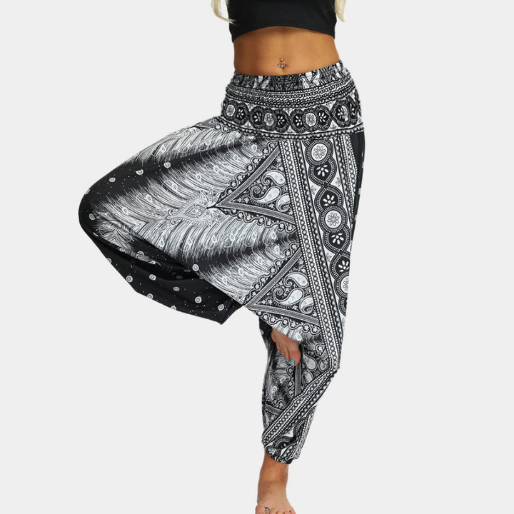 Eliska - Comfortable Relaxed Fit Yoga Pants for Women