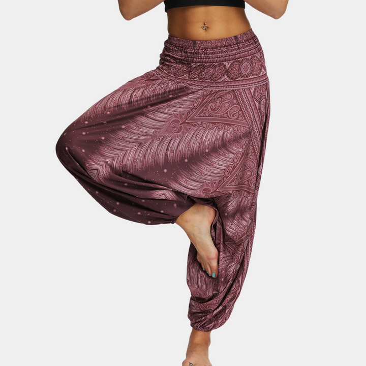 Eliska - Comfortable Relaxed Fit Yoga Pants for Women