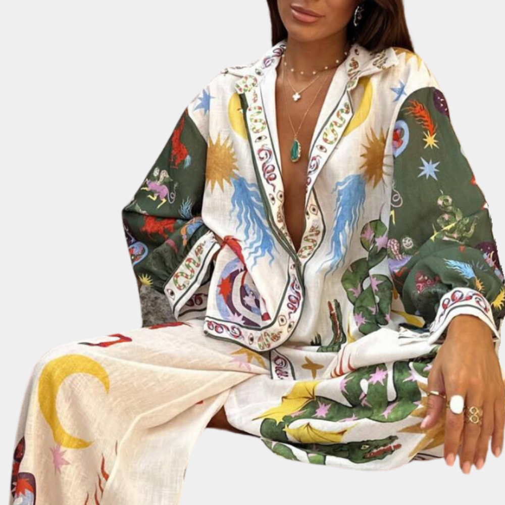 Stela - Elegantes zweiteiliges Damen-Outfit für den perfekten Look