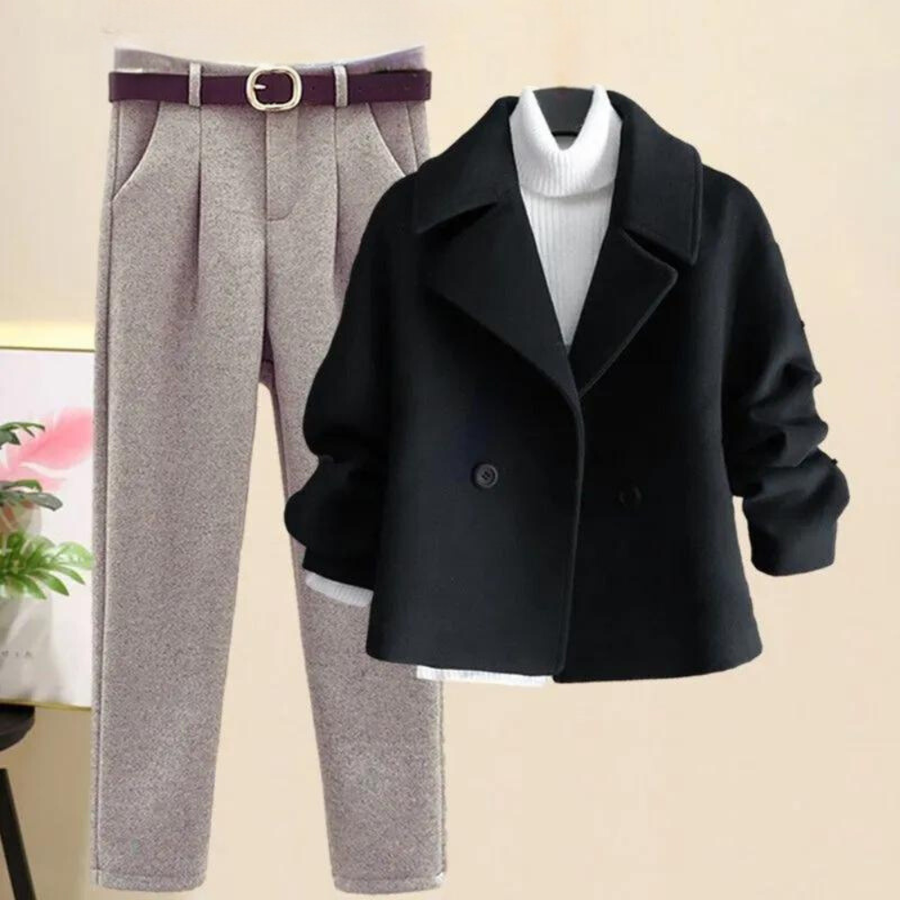 Lacey - Ensemble femme d'hiver luxe 3 pièces pour un confort et un style ultimes