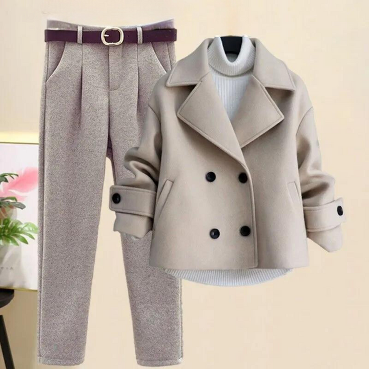 Lacey - Ensemble femme d'hiver luxe 3 pièces pour un confort et un style ultimes