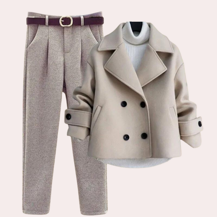 Lacey - Ensemble femme d'hiver luxe 3 pièces pour un confort et un style ultimes