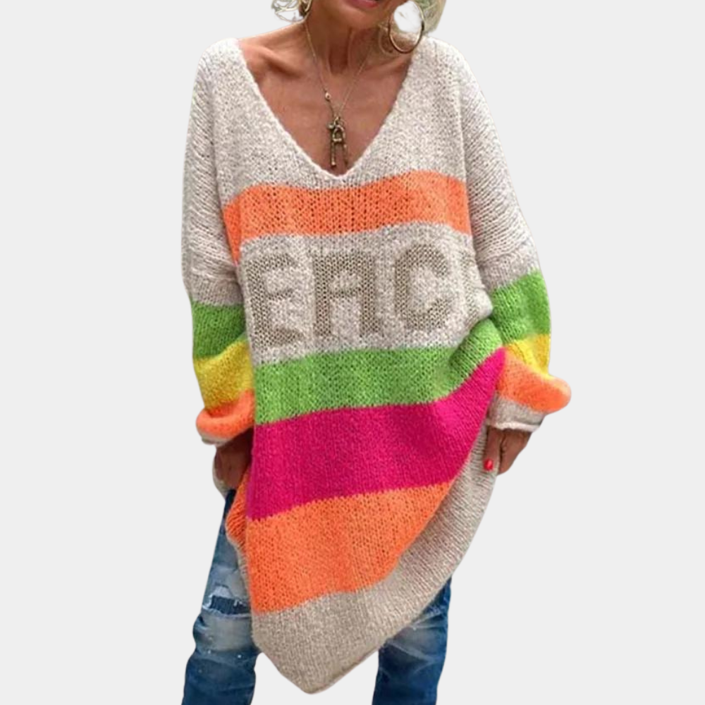 Cressida - Stylischer und farbenfroher Damenpullover für höchsten Komfort