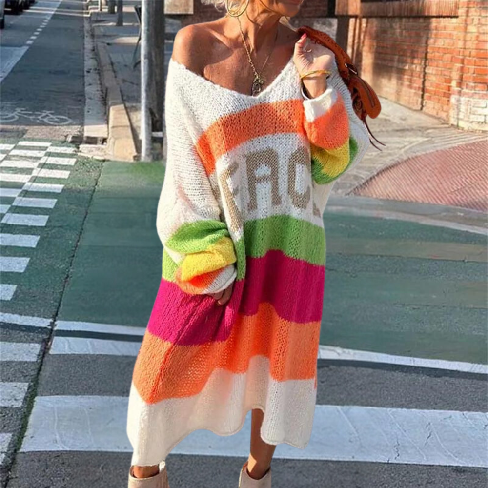 Cressida - Stylischer und farbenfroher Damenpullover für höchsten Komfort