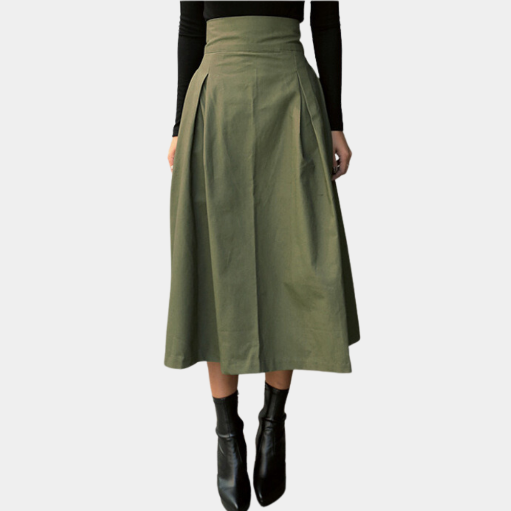 Maricica - Jupe élégante taille haute pour femmes modernes