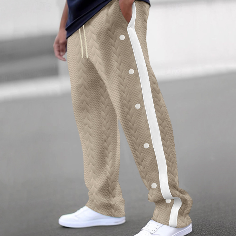 Christos - Pantalon homme confortable avec taille flexible pour une liberté de mouvement optimale